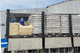 Linha de produção na fábrica